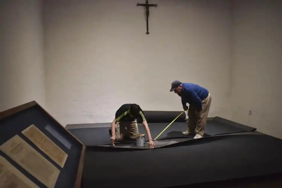 SALÓN DE LA JURA. El “Pacto de Mayo” se firmará en la mismísima sala donde los próceres firmaron el Acta de Independencia. Por este motivo se están llevando a cabo tareas para remozar dicho salón.