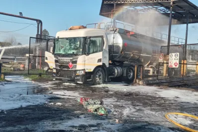 Explosión en un despacho de alcohol del ingenio La Corona: asistieron a tres heridos