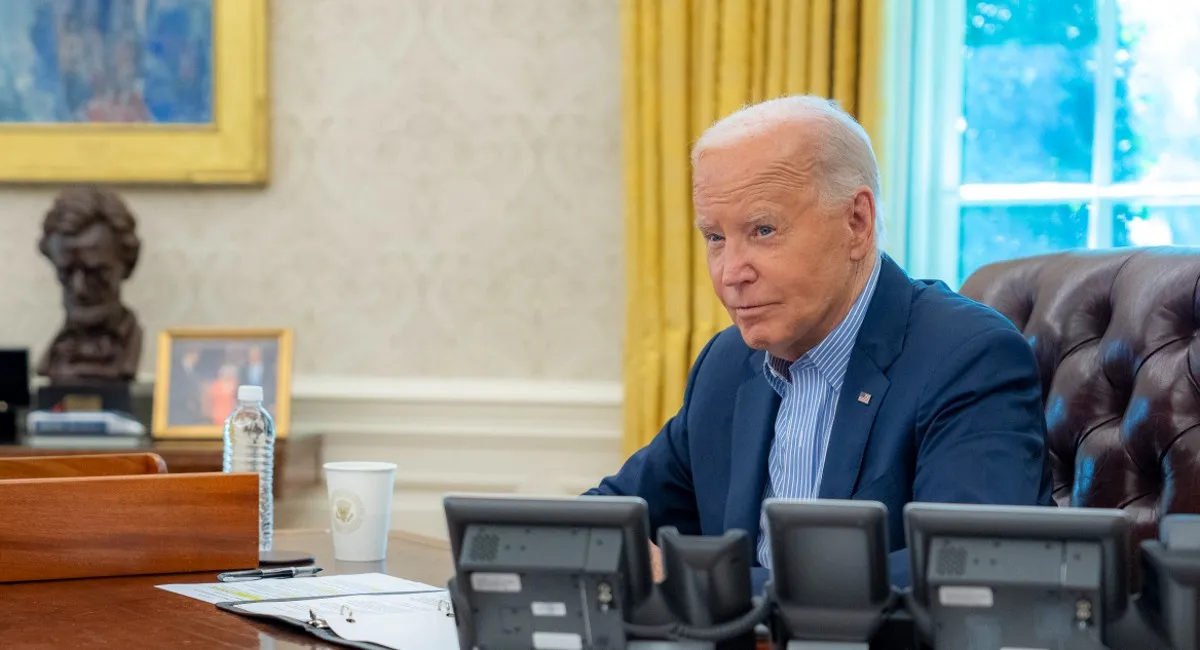 NO SE RINDE. Joe Biden confirmó que no dejará la carrera presidencial.