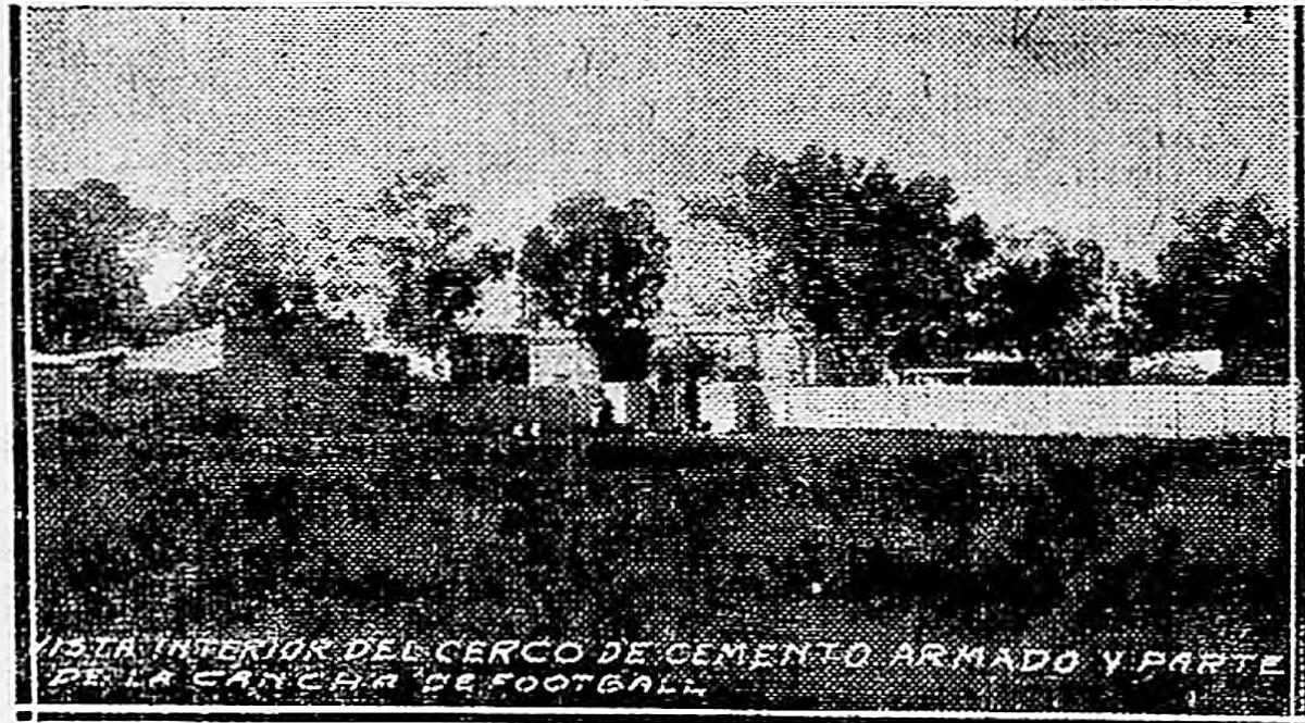San Martín inauguró su primer estadio el 6 de julio de 1924.