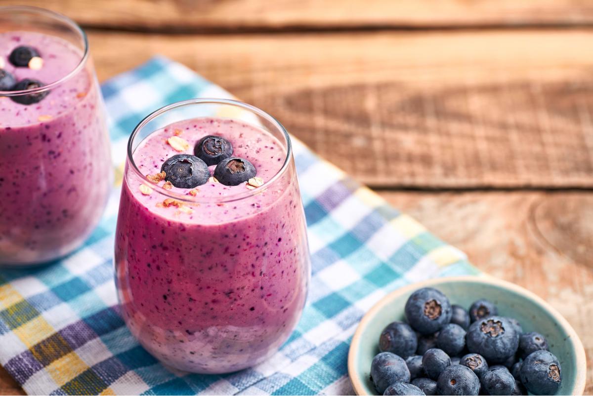 El smoothe lleno de beneficios para la salud.