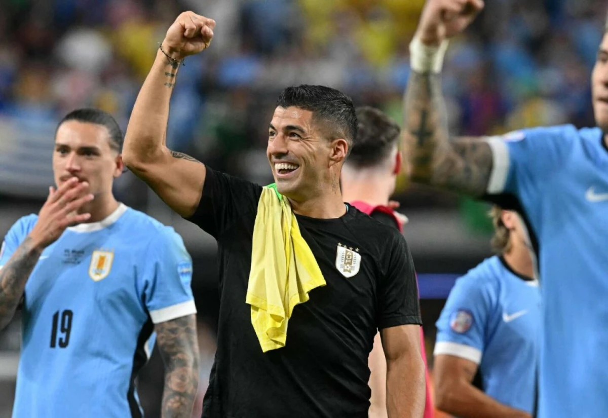 La picante respuesta de Luis Suárez a un jugador de Brasil tras la eliminación en Copa América