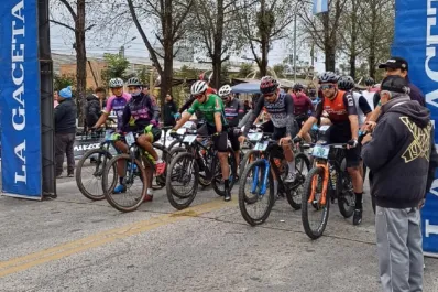 La carrera de mountain bike disputada en Famaillá tuvo una apasionante definición