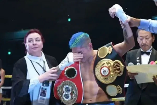 El Puma Martínez hizo historia en Japón y es el campeón unificado supermosca