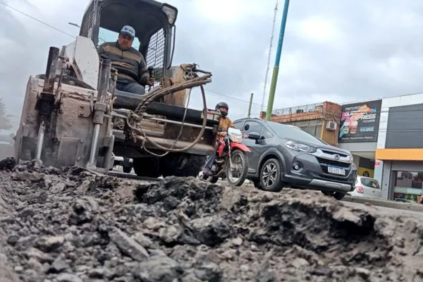 Mapa con los 13 cortes de tránsito por obras hoy lunes en la ciudad