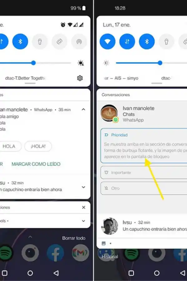 Cómo aplicar el modo prioridad en Whatsapp