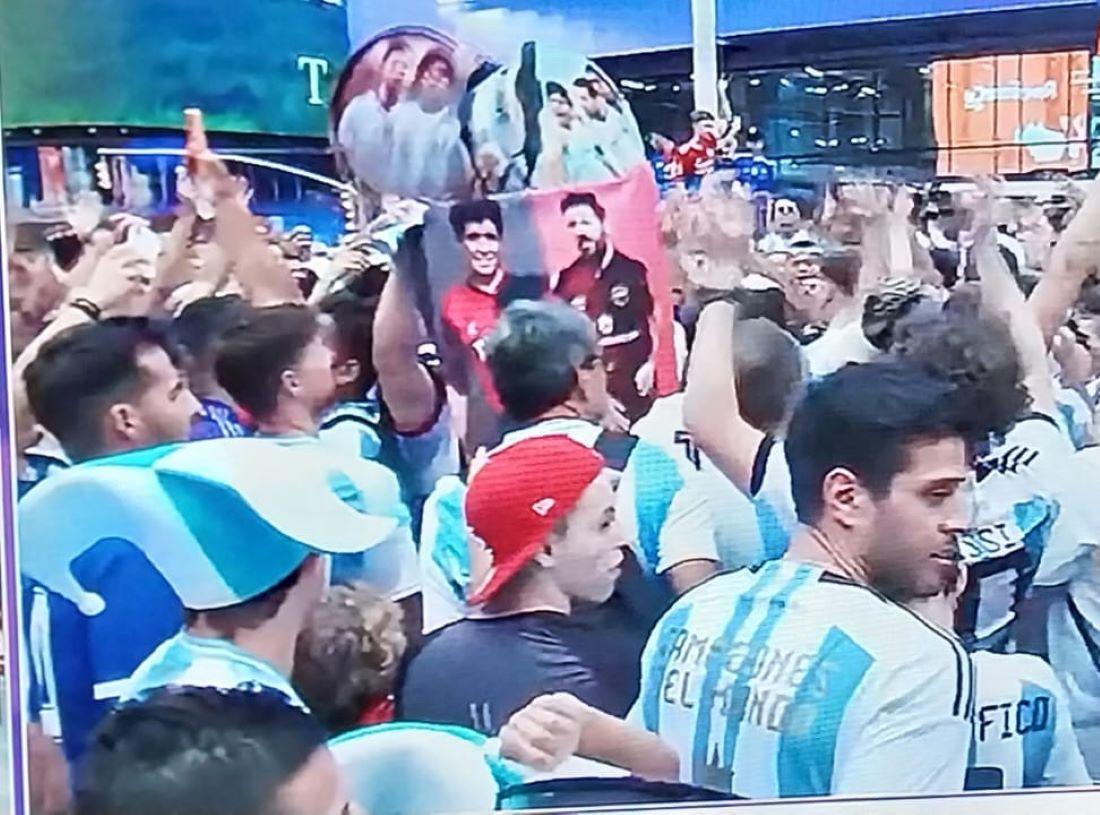 Time Square vuelve a ser territorio argentino