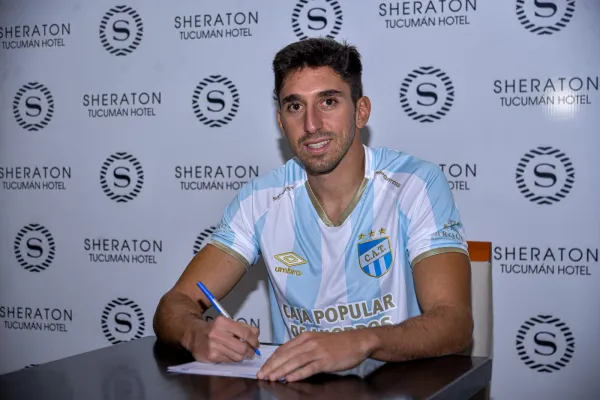 Atlético Tucumán oficializó la llegada de su tercer refuerzo