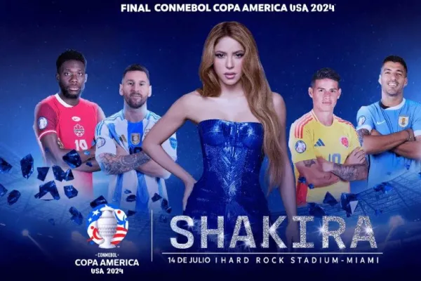 Confirmado: Shakira le pondrá música a la final de la Copa América