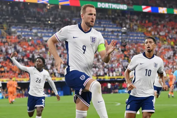 Inglaterra superó a Países Bajos y se clasificó a la final de la Eurocopa