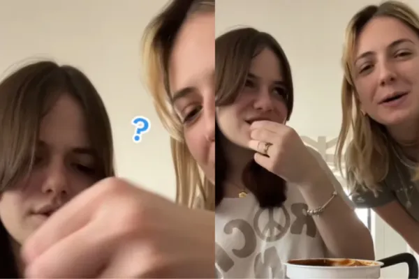 Una joven francesa probó el dulce de leche por primera vez y su reacción causó furor en TikTok