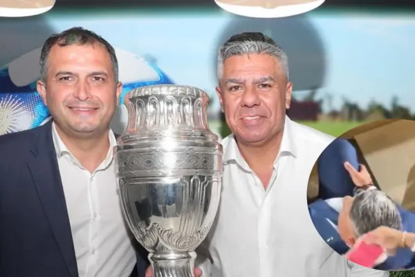 ¿Quién es Luciano Nakis, el dirigente que le “secó la transpiración” a “Chiqui” Tapia en la Copa América?