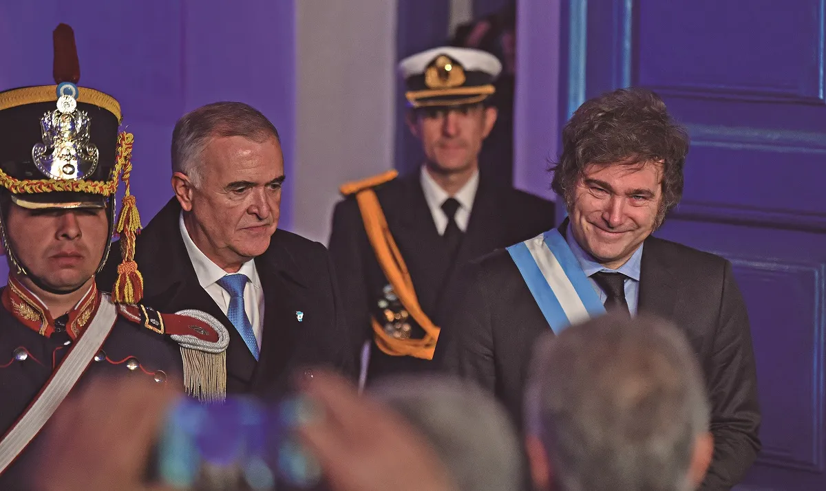 PACTO DE MAYO. El Presidente en Tucumán. 