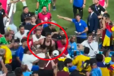 Escándalo: Darwin Núñez terminó a las piñas con los hinchas de Colombia tras la derrota de Uruguay