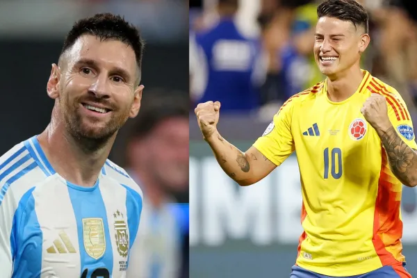 James Rodríguez superó un récord de Lionel Messi en la Copa América 2024