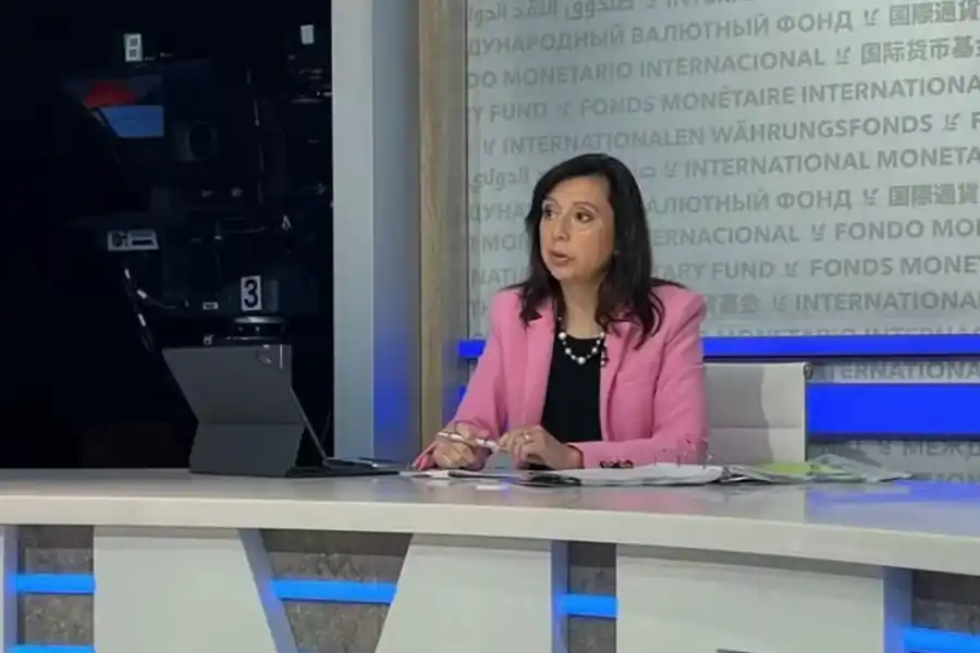  Julie Kozack, vocera del FMI.