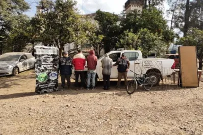 Robaron a un jubilado y los detuvieron cuando trasladaban los elementos sustraídos