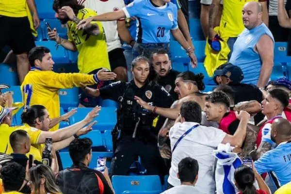 Copa América: 10 jugadores uruguayos son investigados tras los incidentes en el duelo ante Colombia