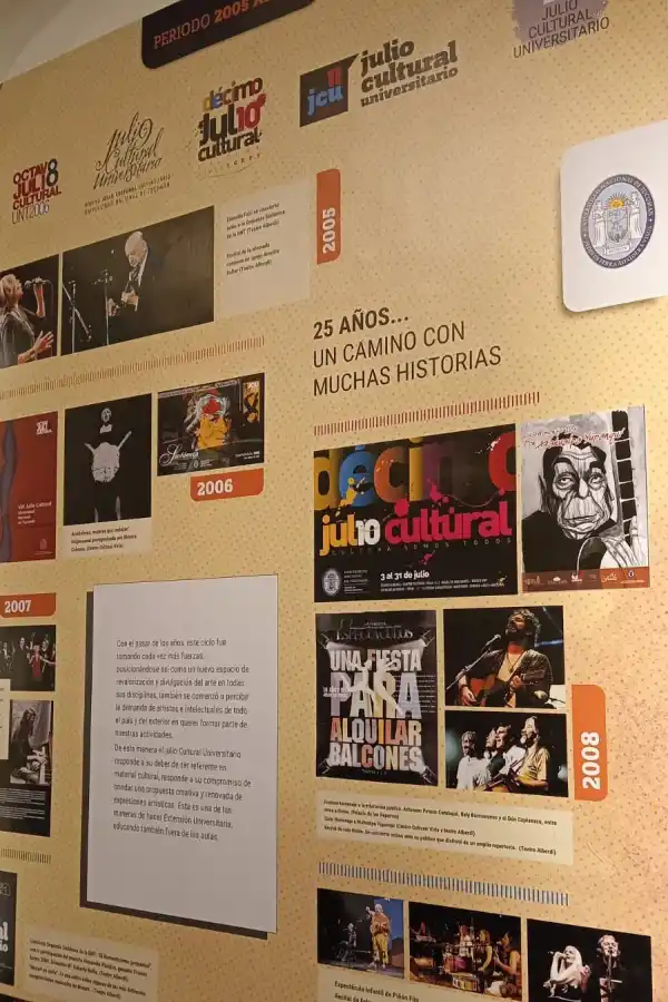 UN REPASO. Los 25 años del Julio Cultural en páginas de LA GACETA.