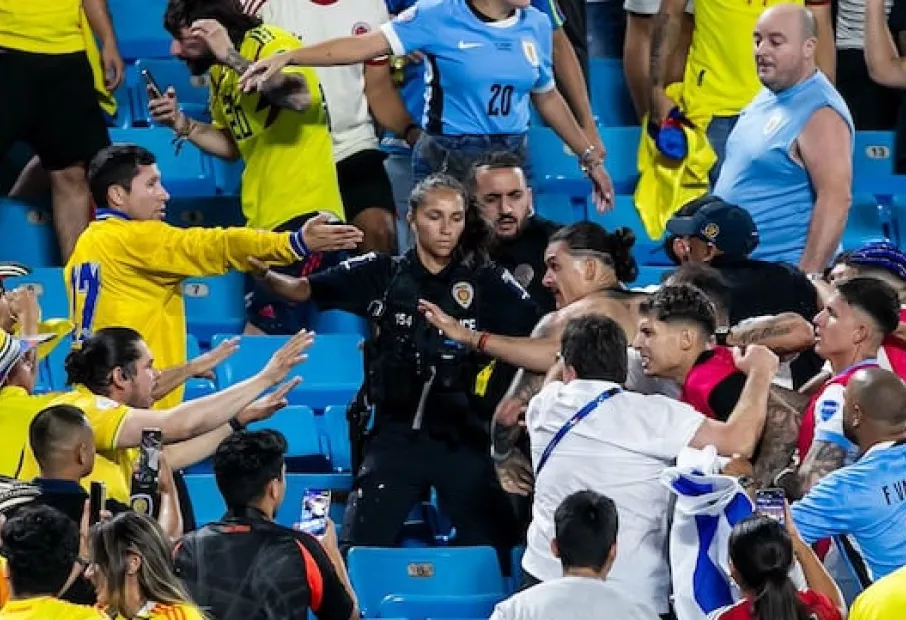 Copa América: 10 jugadores uruguayos son investigados tras los incidentes en el duelo ante Colombia