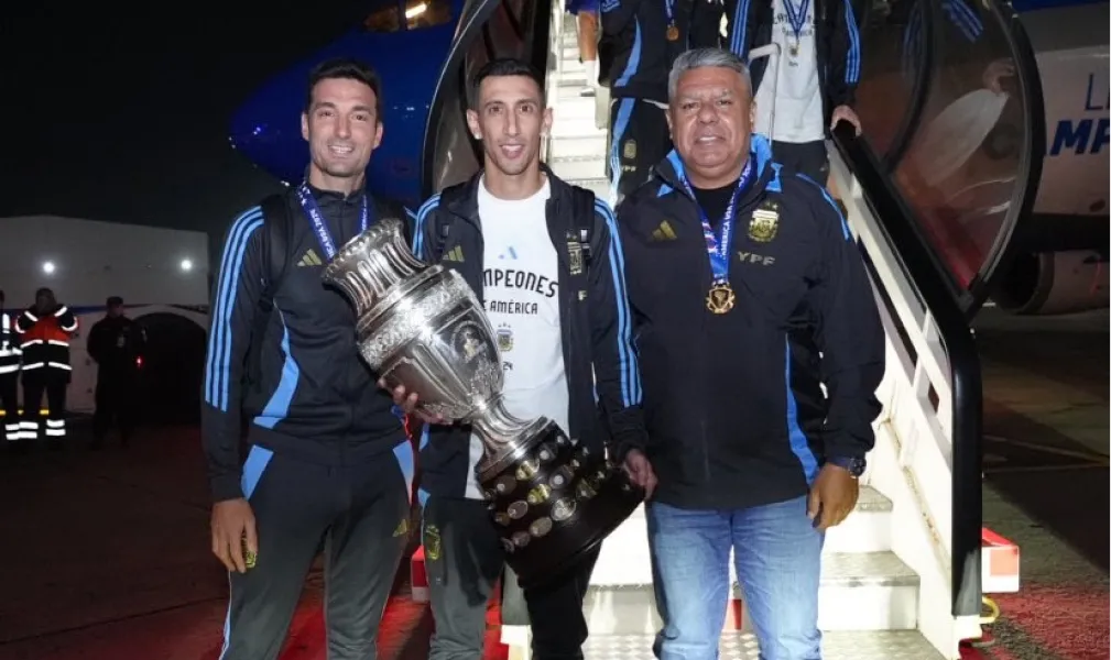 Argentina regresó al país con la Copa América: ¡Qué nunca se acaben las victorias!