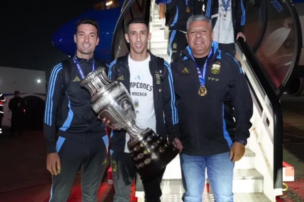 Argentina regresó al país con la Copa América: ¡Que nunca se acaben las victorias!