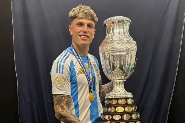 Garnacho no se conformó con la Copa América y redobló la apuesta: “Ahora hay que ganar otra pero siendo figura”