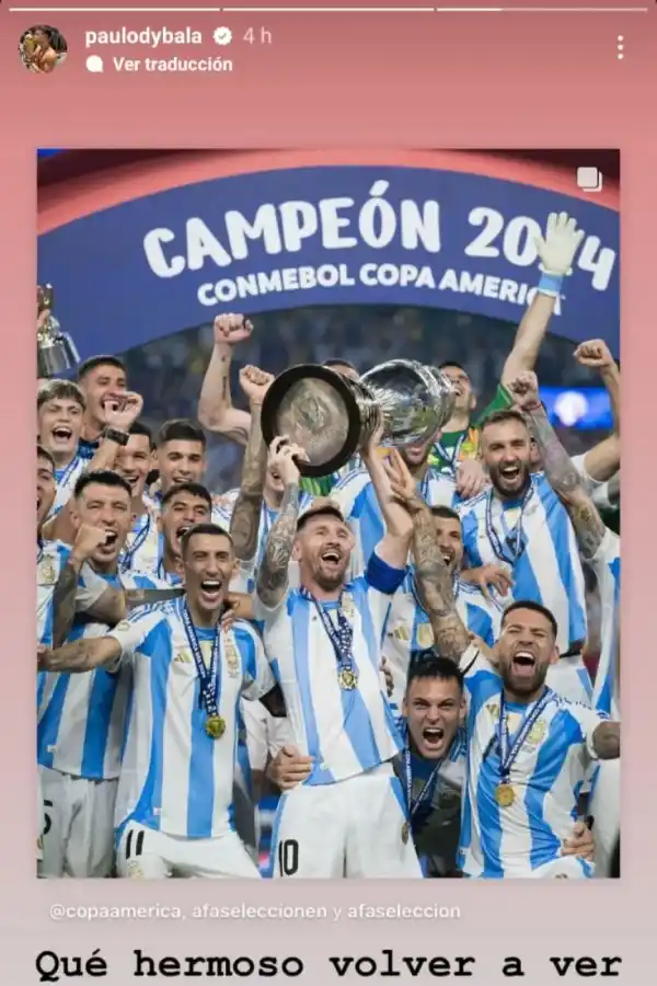 La confesión de Scaloni sobre la ausencia de Dybala en la Copa América: Me parte el corazón