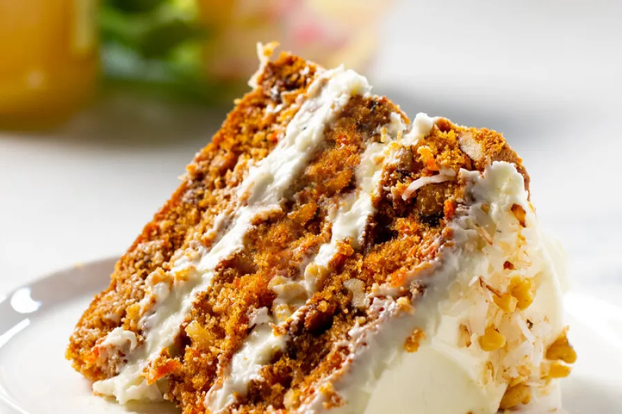 Carrot cake: La torta que inspira las galletas.