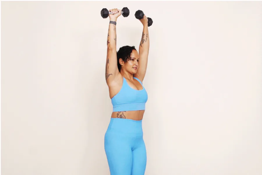 Press Arnold, un ejercicio sencillo y efectivo. 