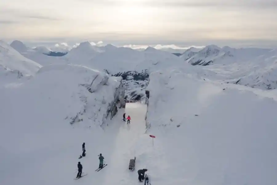 En El fin del mundo esperan a los fanáticos de la nieve