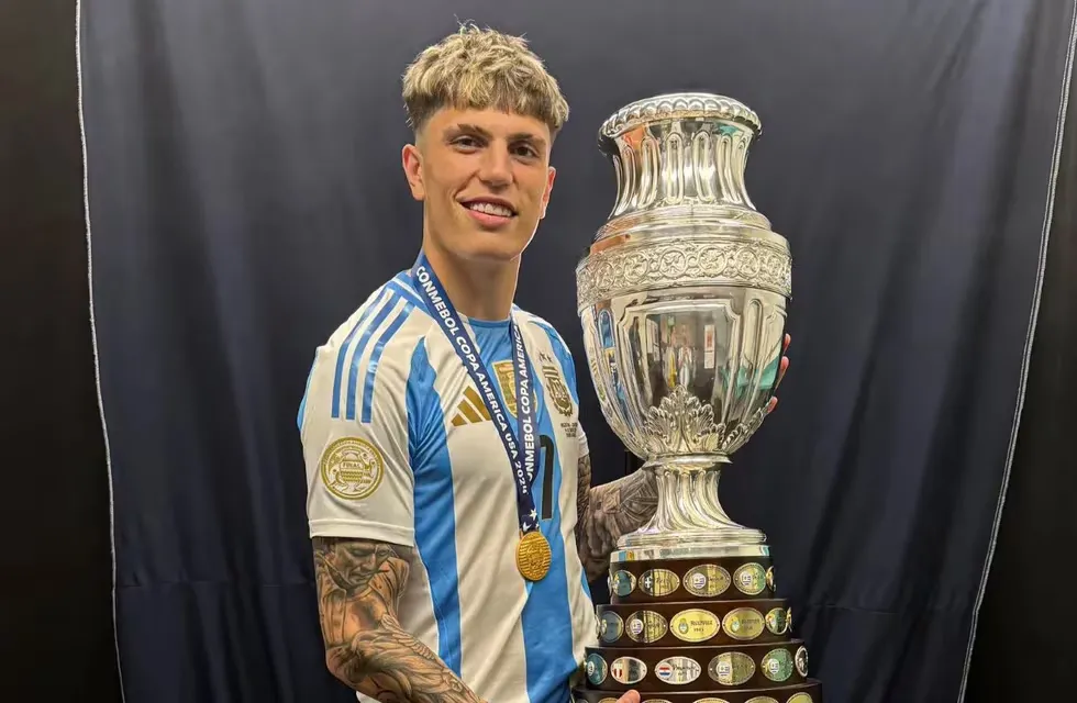 Garnacho no se conformó con la Copa América y redobló la apuesta: “Ahora hay que ganar otra pero siendo figura”