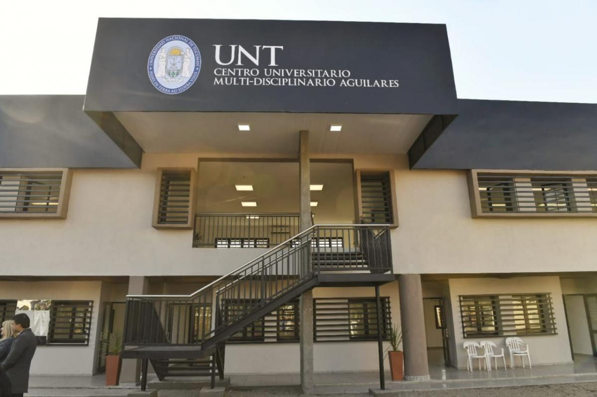 En Aguilares se inauguró la ampliación del Centro Universitario Multidisciplinario de la UNT