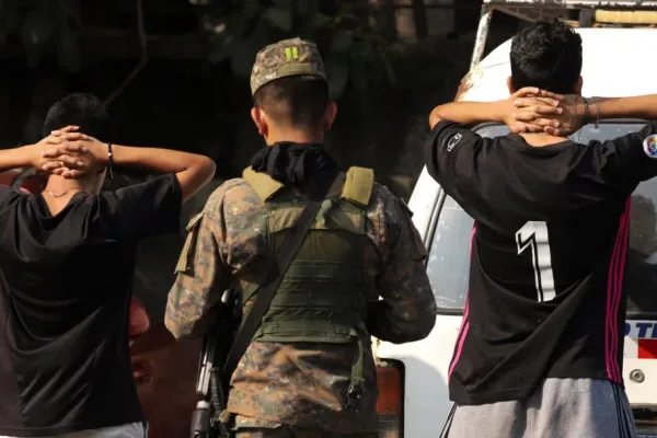 Hay más de 3.000 menores detenidos en El Salvador