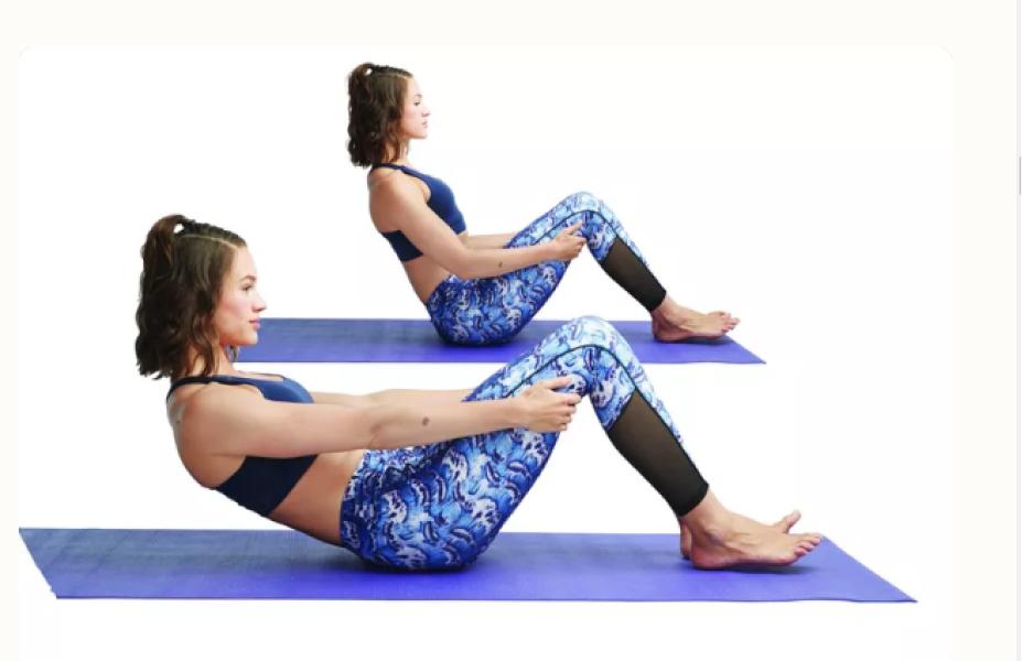 Abdominales medios: este ejercicio ayudará a fortalecer abdominales y glúteos