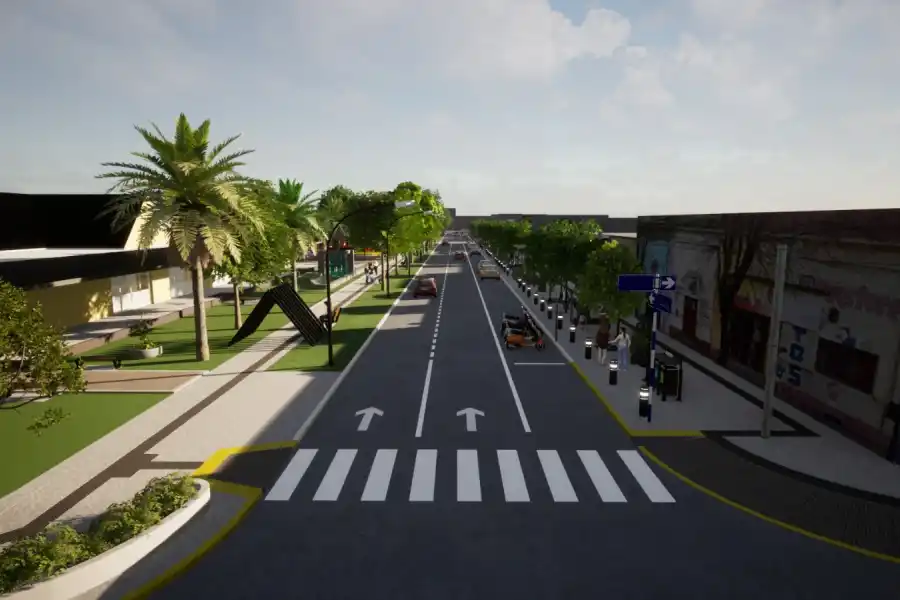 Paula Quiles presentó el plan centro, una obra emblemática para la ciudad