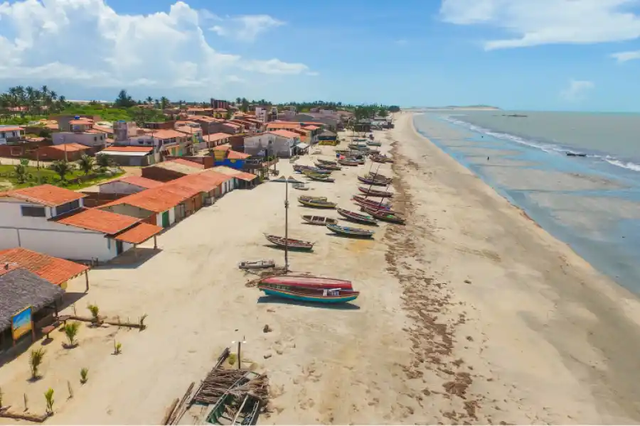 DESTINO TURÍSTICO. La Praia do Préa de Jericoacoara es un spot ideal para este deporte. / EMBRATUR.