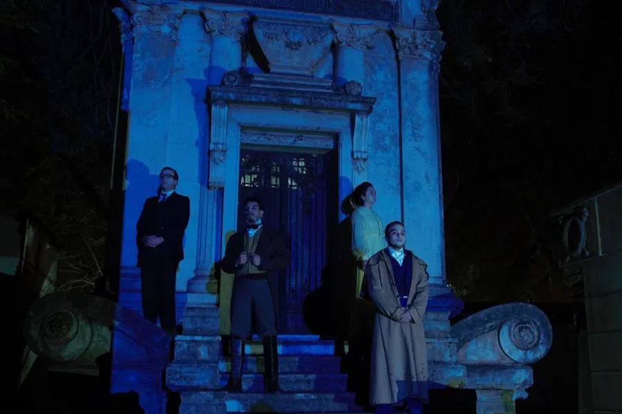 COMPROMISO. Estoicos, los actores se mantuvieron siempre en su rol.