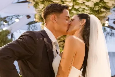 El emotivo posteo de Oriana Sabatini y Paulo Dybala después de casarse: Para siempre