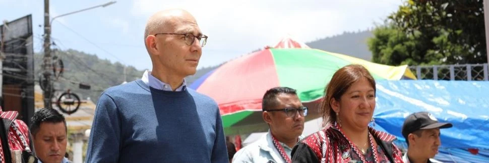 Volker Türk cerró una visita a Guatemala con críticas a la situación bajo los gobiernos de Daniel Ortega y de Nayib Bukele