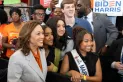 Un comentario polémico de 2014 sobre los jóvenes vuelve a increpar a Kamala Harris