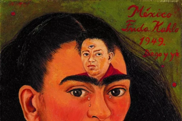Frida Kahlo escribió “Viva la vida” en su última pintura