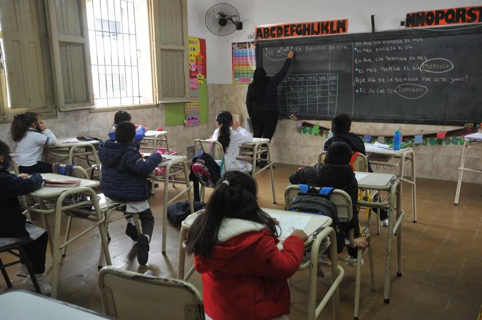 MAYOR TIEMPO EN EL AULA. Tucumán tienen programado un total de 188 días de clases y una proyección acumulada de 957 horas este año. 