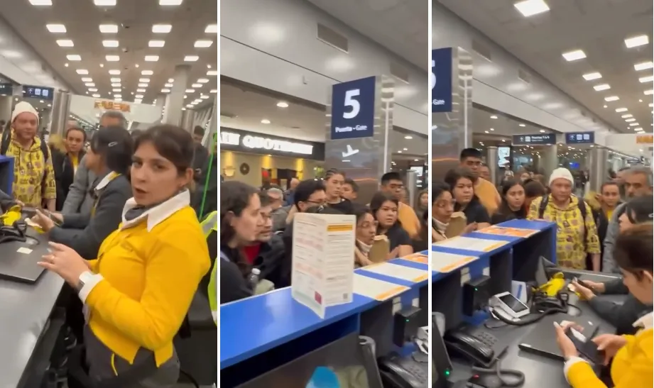 Video: Flybondi canceló un vuelo a Tucumán en Aeroparque y hubo momentos de tensión