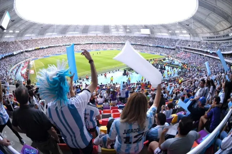IMPONENTE. Si Argentina es sede, Santiago del Estero sería el estadio más cercano a Tucumán que recibiría la competencia. 