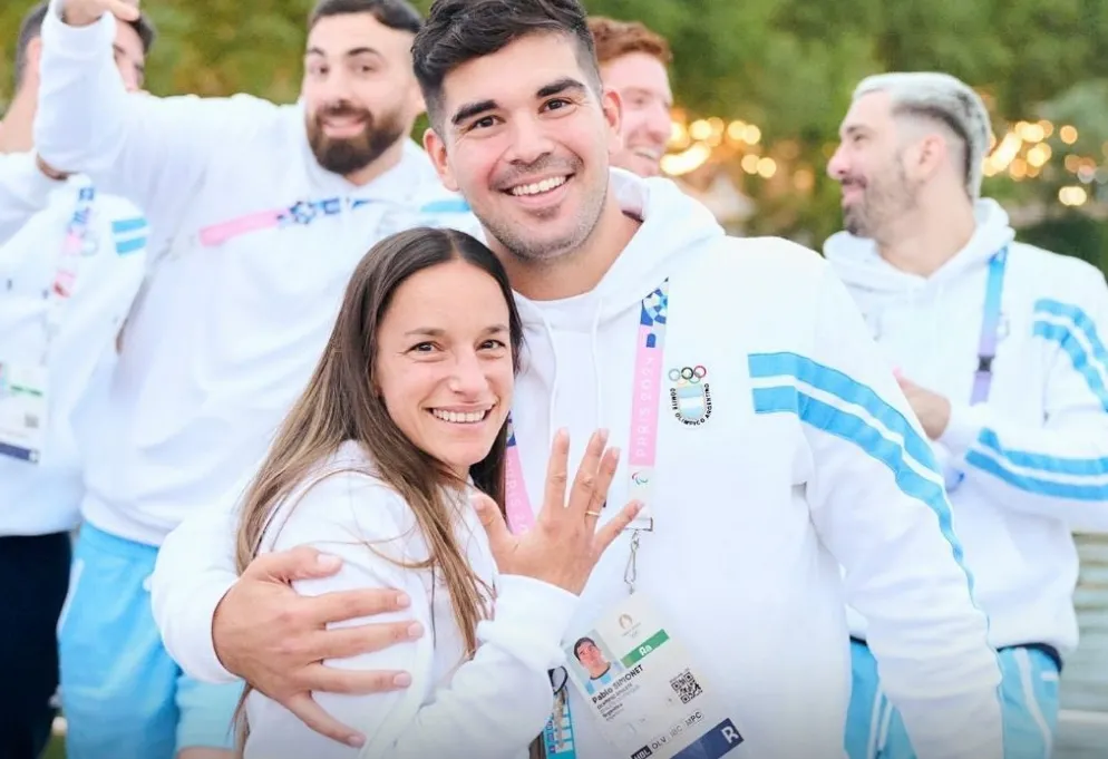 Dos deportistas argentinos se comprometieron en la Villa Olímpica de los Juegos Olímpicos de París 2024