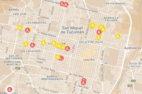 Atención conductores: ¿Qué calles debo evitar para circular hoy por San Miguel de Tucumán?