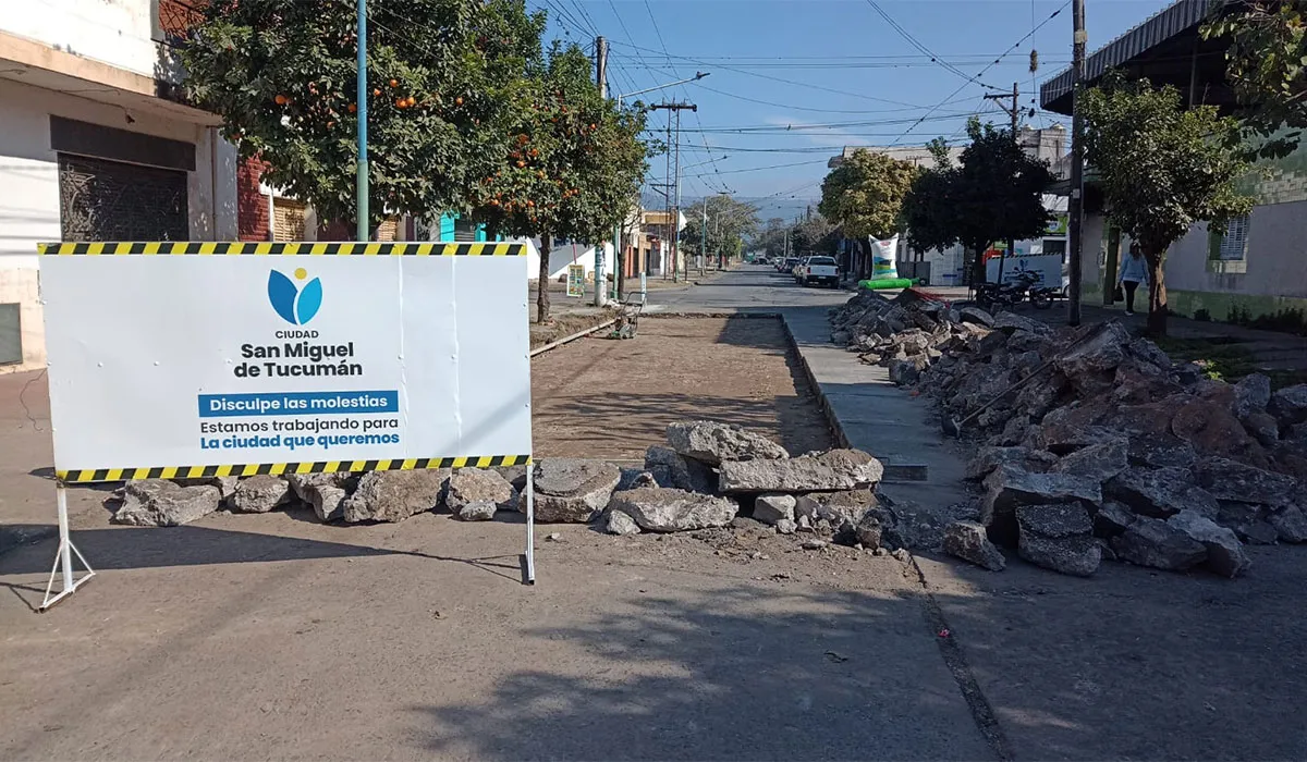 CIUDADELA. La calle San Lorenzo está cortada en las esquinas de Pellegrini, Matienzo y Amador Lucero.