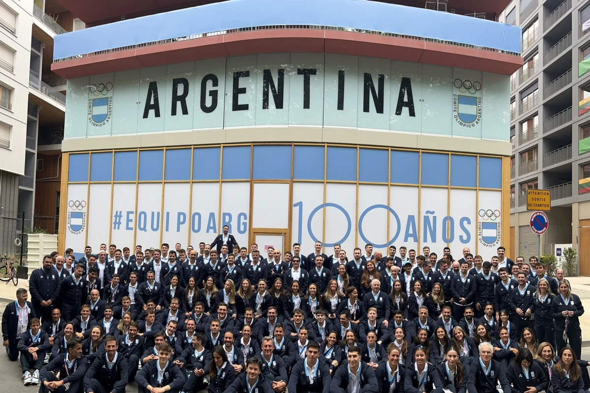 ¡Qué elegancia! La delegación argentina ya está lista para la inauguración de los Juegos Olímpicos de París 2024