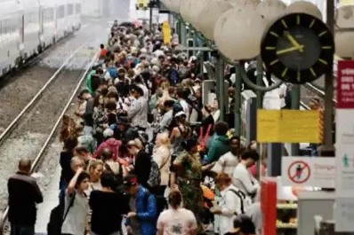 Francia: trenes cancelados y denuncia de sabotaje previo a la ceremonia de los Juegos Olímpicos